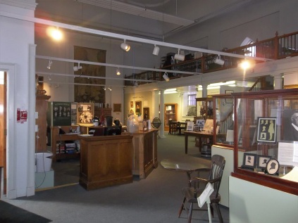 A view of the interior of the Potsdam Public Museum. This at one time was the Public Library.